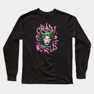 Graffiti Medusa Long Sleeve T-Shirt